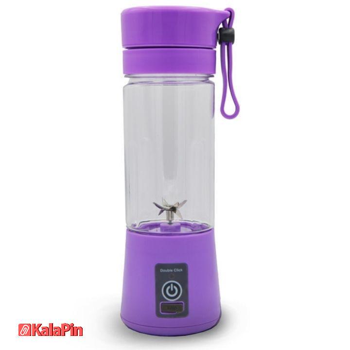 Untitled design (1) مخلوط کن شارژی USB دار شش تیغه مدل JUICE - Image 1