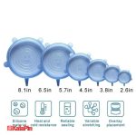 درپوش محافظ غذا بی رنگ بسته 6 عددی - تصویر 5