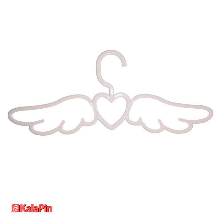 Untitled design (2) چوب لباسی طرح فرشته بسته 3 عددی - Image 2