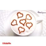 قاشق طراحی شابلون دار دارای 16 عدد شابلون - تصویر 7