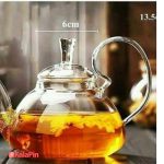 قوری پیرکس دسته اشرافی ۸۰۰ میل - تصویر 4