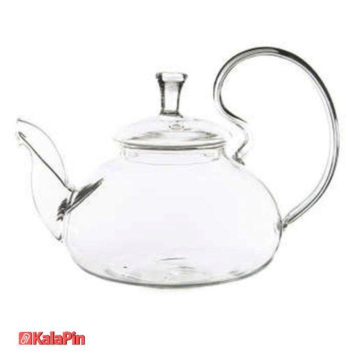 Untitled design (3) قوری پیرکس دسته اشرافی ۸۰۰ میل - Image 3