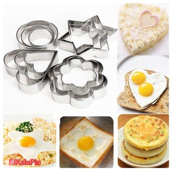 Untitled design قالب کوکی 12 عددی استیل - تصویر 1