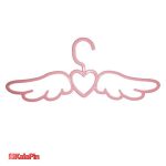 چوب لباسی طرح فرشته بسته 3 عددی - تصویر 3