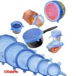 درپوش محافظ غذا بی رنگ بسته 6 عددی - تصویر 6