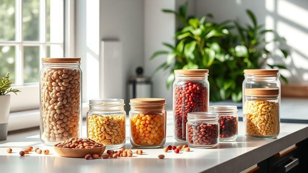 راهنمای خرید ظروف حبوبات