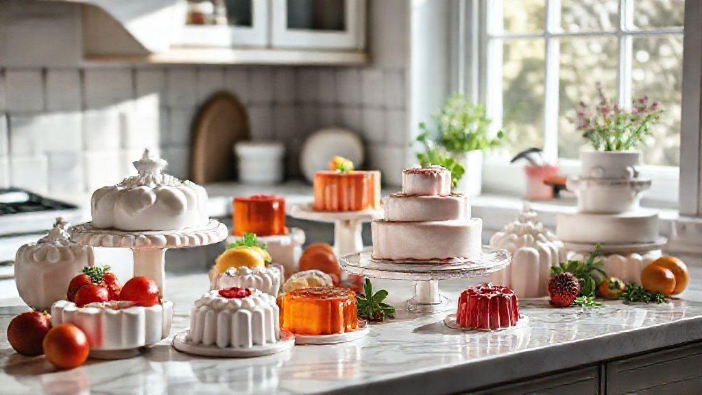 معرفی انواع قالب کیک و ژله