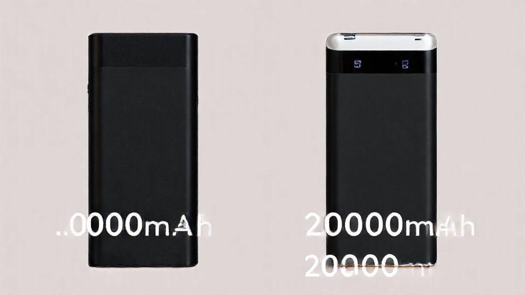 مقایسه پاوربانک ۱۰ هزار و ۲۰ هزار