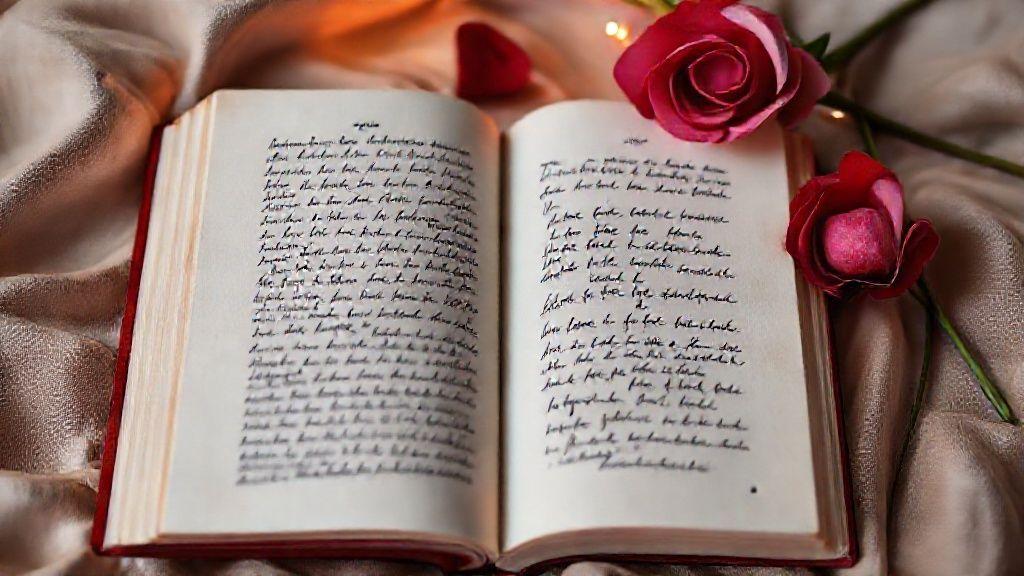 ۲. کتاب عاشقانه با یادداشت شخصی