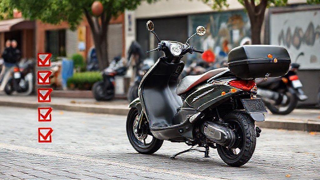 نکات مهم در خرید موتور اسکوتر کی وی ویسته