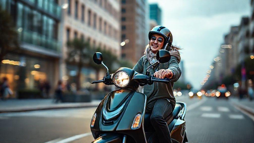 مزایای استفاده از موتور اسکوتر کی وی ویسته