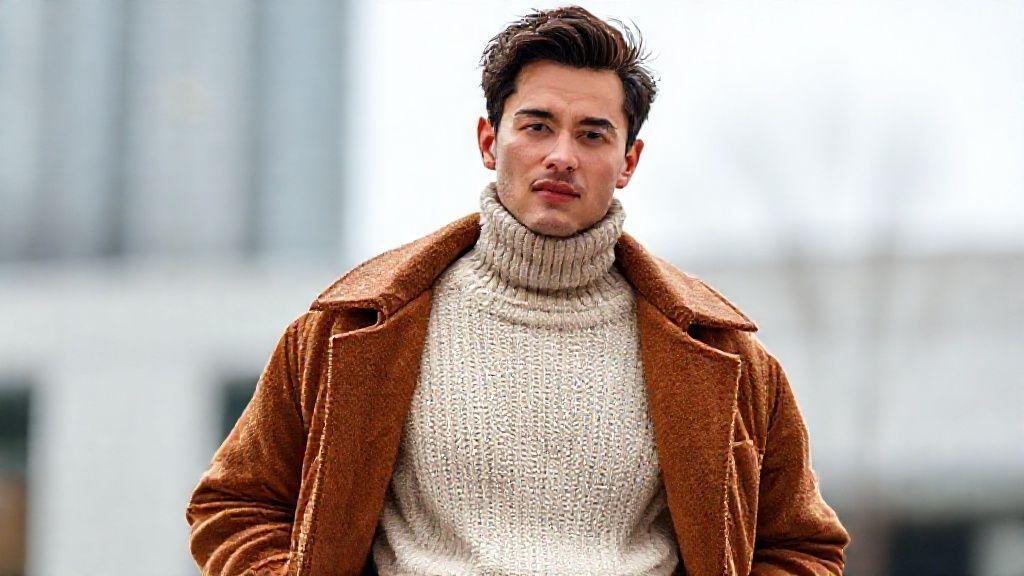 نکات استایل و لایه بندی بافت یقه اسکی