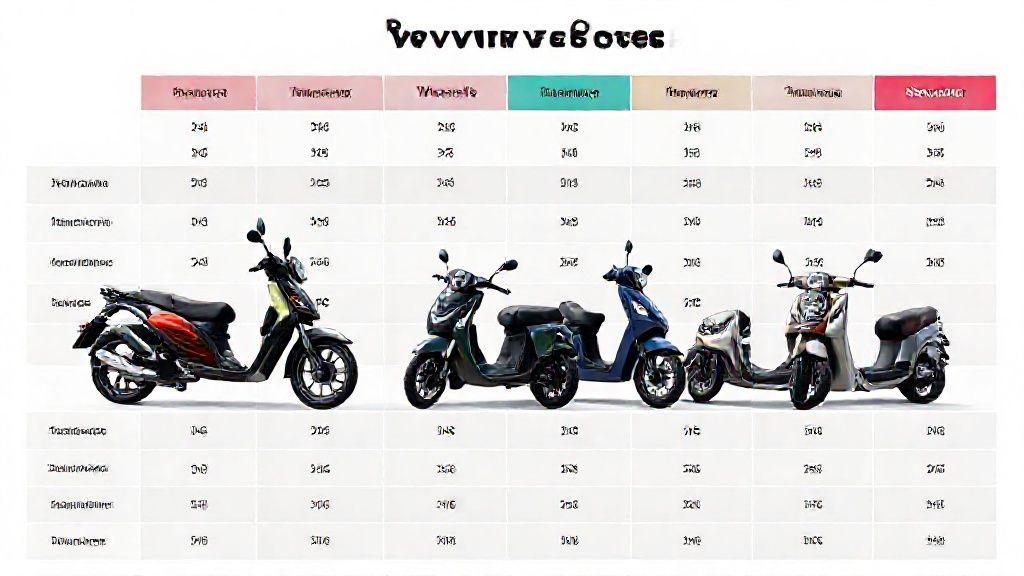 مقایسه با دیگر مدل‌های اسکوتر