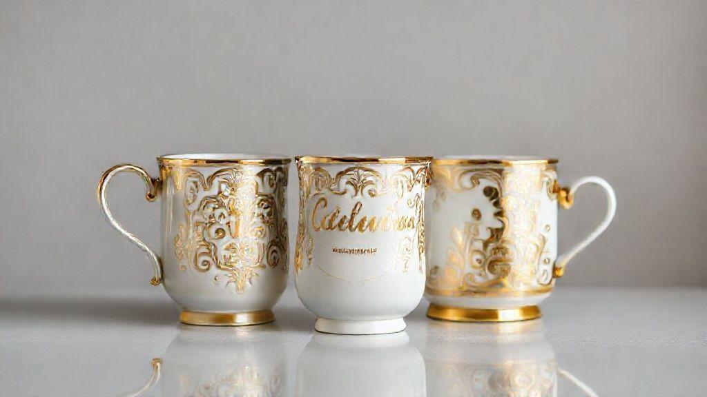 ۶. ست قهوه‌خوری شخصی‌سازی شده