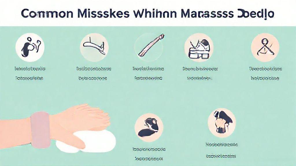 اشتباهات رایج در استفاده از ماساژور