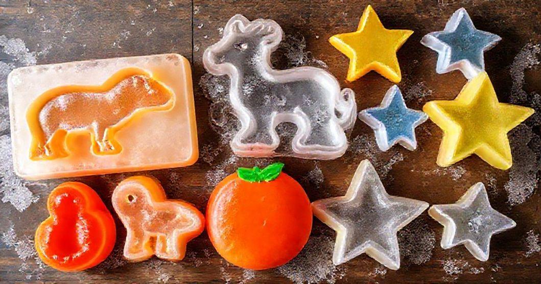 تنوع شکل و طراحی قالب یخ فانتزی